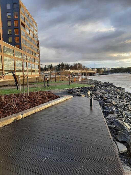 Upea Kaksio Naesijaerven Rannalla Tampere Exterior foto